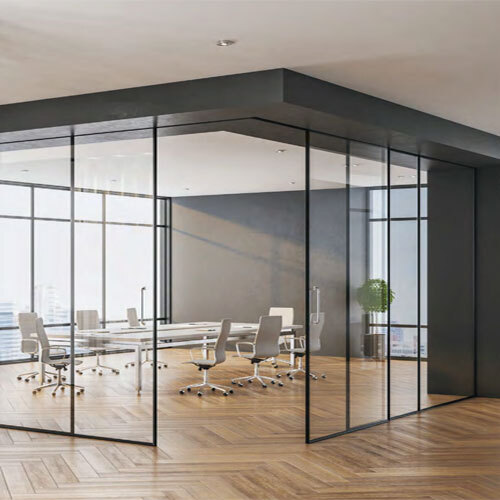 Slim Aluminium Sliding Partition