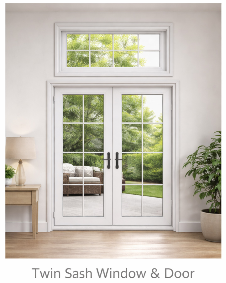 Twin Sash Window & Door